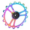 MEIJUN 17T Ceramic Rear Derailleur Guide Wheel Aluminum Alloy Rear