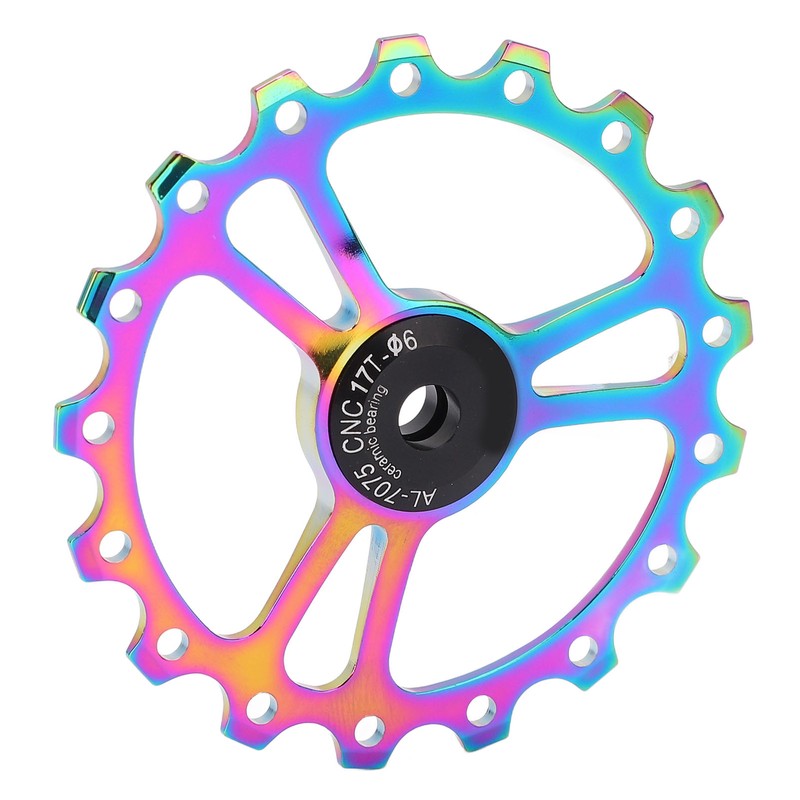 MEIJUN 17T Ceramic Rear Derailleur Guide Wheel Aluminum Alloy Rear