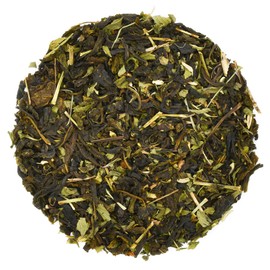 Molienda Sagrada, Té Verde Marrakesh, Infusión de Té Verde en Hoja con Menta Marroquí, 150 gramos