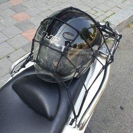 Motorcycle Cargo Net 40x40 Black / 오토바이 짐고정 그물망 40x40 블랙