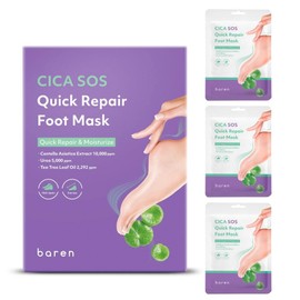 baren Cica SOS Quick Repair Foot Mask (3P) - baren Cica SOS Quick Repair Foot Mask (3P)