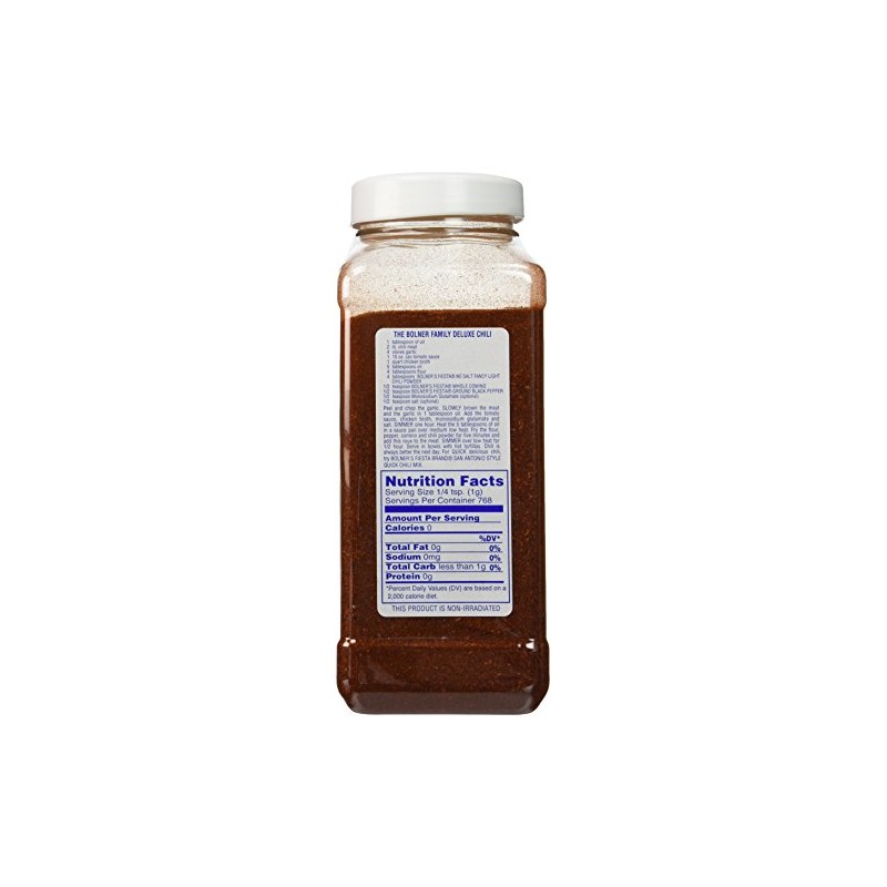 Bolner's Fiesta Fancy Light Chili Powder 16oz