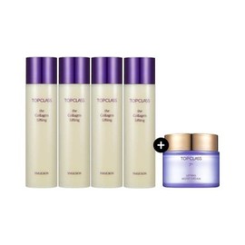 Charmzone Top Class The Collagen Lifting Emulsion 120ml x 4 + Additional Contents / 참존  탑클래스 더 콜라겐 리프팅 에멀전 120ml x 4개 +추가구성