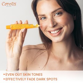CAROTIS | Gel Blanqueador Aclarante | Facial y Corporal | Con Vitamina C, Alfa Arbutina y Argán | Textura en Gel Liviana | Con Ingredientes Naturales 