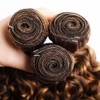 Dokksiiia 24 26 28 Inch Highlight Chocolate Brown & Honey