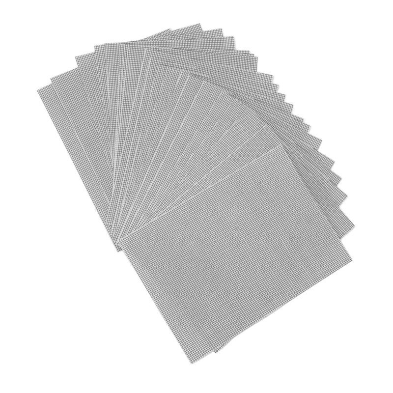 20Pcs Window Screen Repair Tape Self Adhesive Fiberglass Window Screen