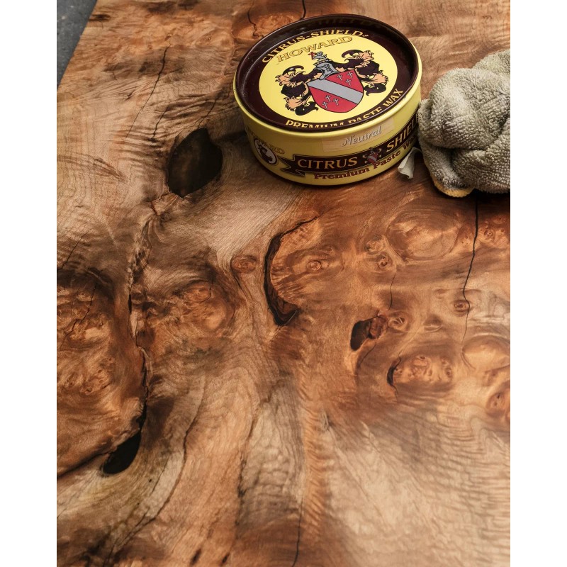 Howard Premium Paste Wax 11 Ounce Citrus Shield Carnauba Furniture