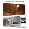 DeerTalk Security Floodlight Camera Outdoor Wired Motion Lights 2-Way Audio