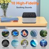 LUXSWAY White Noise Machine, Sleep Sound Machine with 10 Natural