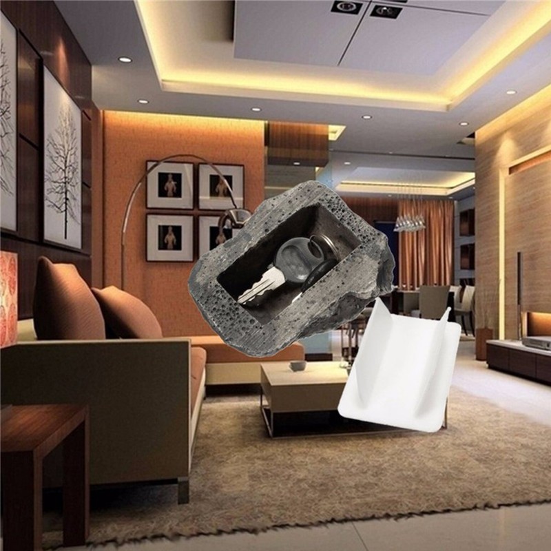 Fake Rock Key Storage Key Hider Outside Key Safe Rock