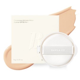 Banila Co. Covericious Ultimate White Cushion Foundation Refill 14g, 22 Natural, 1 Piece / 바닐라코 커버리셔스 얼티밋 화이트 쿠션 파운데이션 리필 14g, 22 내추럴, 1개