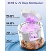 Ultrasonic Retainer Cleaner, Denture Cleaner, Jewelry Cleaner 200ML, 48kHz Retainer