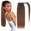 Benehair Real Hair Ponytail Extension, 100% Real Hair Braid Extensions,