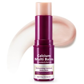 ISUNRISE Calcium Multi Balm Stick, Calcium Volume Multi Balm, Collagen Intensive Repair Moisturing Stick, Anti-Aging, Firming, Hydrating & Smoothing for Face, Eyes & Neck, 9g