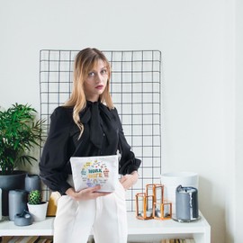 Work Bestie Gift Work Wife Makeup Bag Work Best Friend Gift Coworker Gift Work Wives Cosmetic Bag Colleague Farewell Gifts (Work Wife)