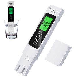 4 in 1 Digital Water Quality Tester,2025 New TDS Meter for Drinking Water,0-9990 PPM Meter,EC & Temperature Meter,Water Tester for Drinking Water and Swimming Pools