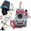 Aynaxcol 5HN-14101-00-00 TTR90 Carburetor with Air Filter and Valve Petcock