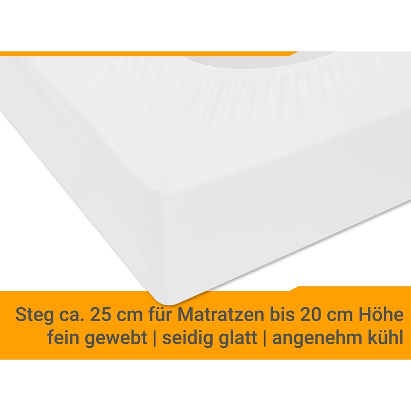 Npluseins Micro-fibre Fitted Sheet – Breathable and Suitable for Allergy