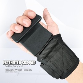 DRIONO Weight Lifting Hooks Wrist Straps - Unisex Heavy-Duty Steel Hook for Anti-Slip Gym Training Accessories Deadlifts, Pull-Ups, Shrugs, and Rows, Adjustable Wrist Support with Thick Padding