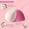 Duaiu Esponjas Para Difuminado Mezcla De Maquillaje 4 Piezas Rosas