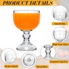 Tanlade 8 Pack 21.5 oz Margarita Schooner Glasses Bulk Extra