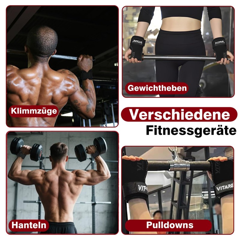 FumyFumy Lifting Straps Leather Lifting Straps Strength Training