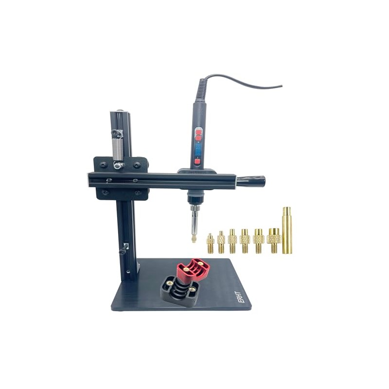 Heat Set Insert tip Tool Vertical Heat Pressing Machine Heat