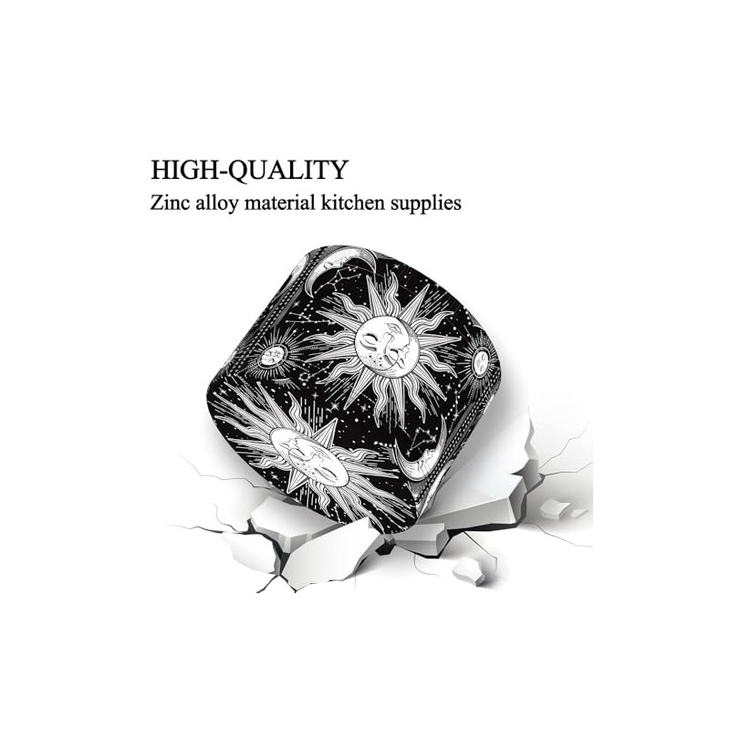 Molinillo de especias para cocina, blanco y negro