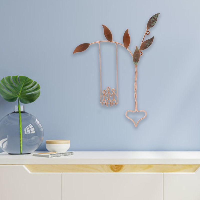 Swing Sculpture Stress Relief Stylish Look Wall Hanging Swing Decoration