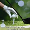 2 PCS Adjustable Golf Tees, Rubber Golf Tees for Mats,