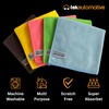 Tek Automotive Heavy Duty Microfibre Cloths – 5 Pack, Colour