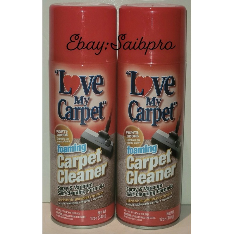 Love My Carpet 3 Pk Love My. Carpet Cleaner Foam
