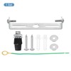 PATIKIL Ceiling Light Plate 90x18x16mm Lighting Fixture Mounting Bracket for
