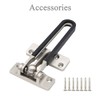 Home Security Door Lock Latch Guard Clasp Home Reinforcement Lock