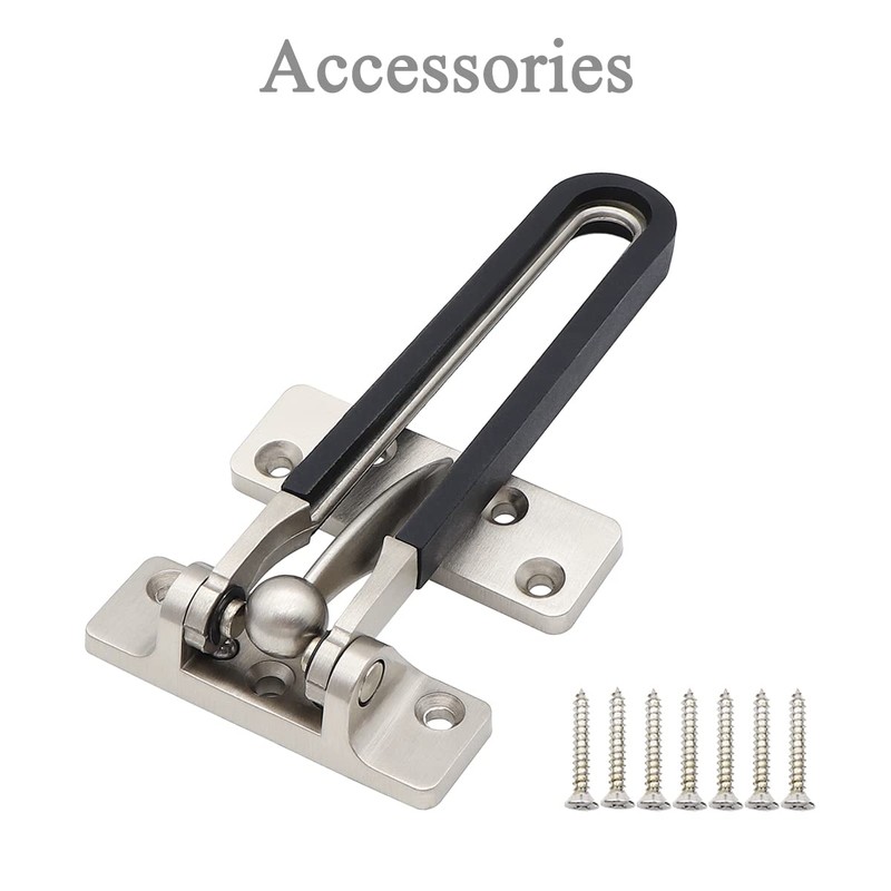 Home Security Door Lock Latch Guard Clasp Home Reinforcement Lock