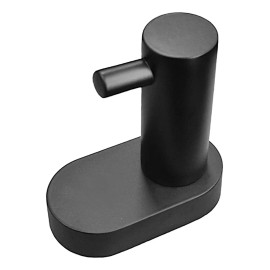 Meer Toallero Tipo Gancho Para Baño Acabado Negro Mate Meer