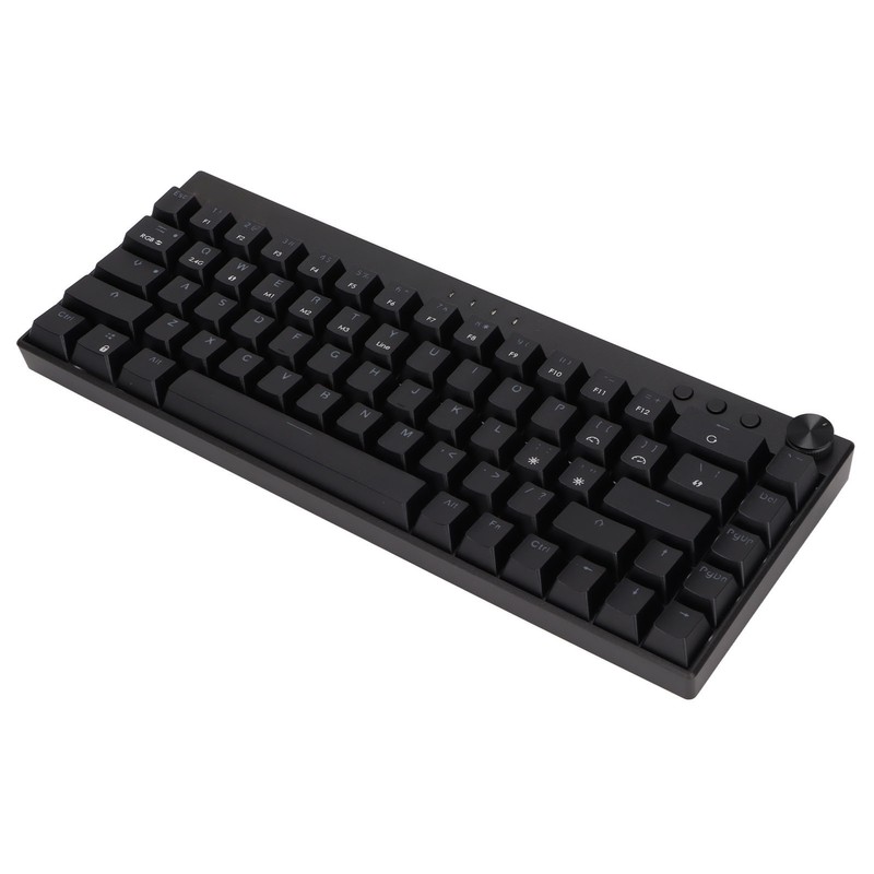 Mechanical Keyboard 68 Keys Three Modes RGB Backlight 1800mAh BatteryBlack