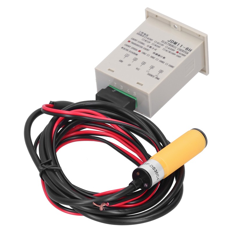 BERM Digital Display Counter Electronic Industrial Sensor Automatic Induction BEM‑6H‑30E4‑CTAC380V