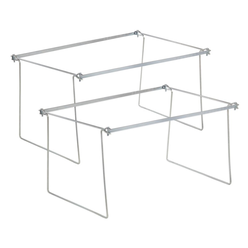 Blue Summit Hanging File Bars For File Cabinet, Letter Size,