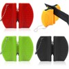 AKOAK 4 Pcs Durable Whetstone Mini Cute Shape Knife Sharpener