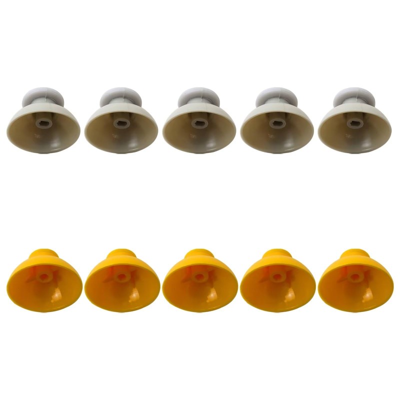 Gxcdizx 10PCS Analog Stick Cap Replacement for Gamecube controller -