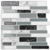 Art3d 10-Sheet Peel and Stick Kitchen Backsplash Tiles, 12"x12" Self-Adhesive