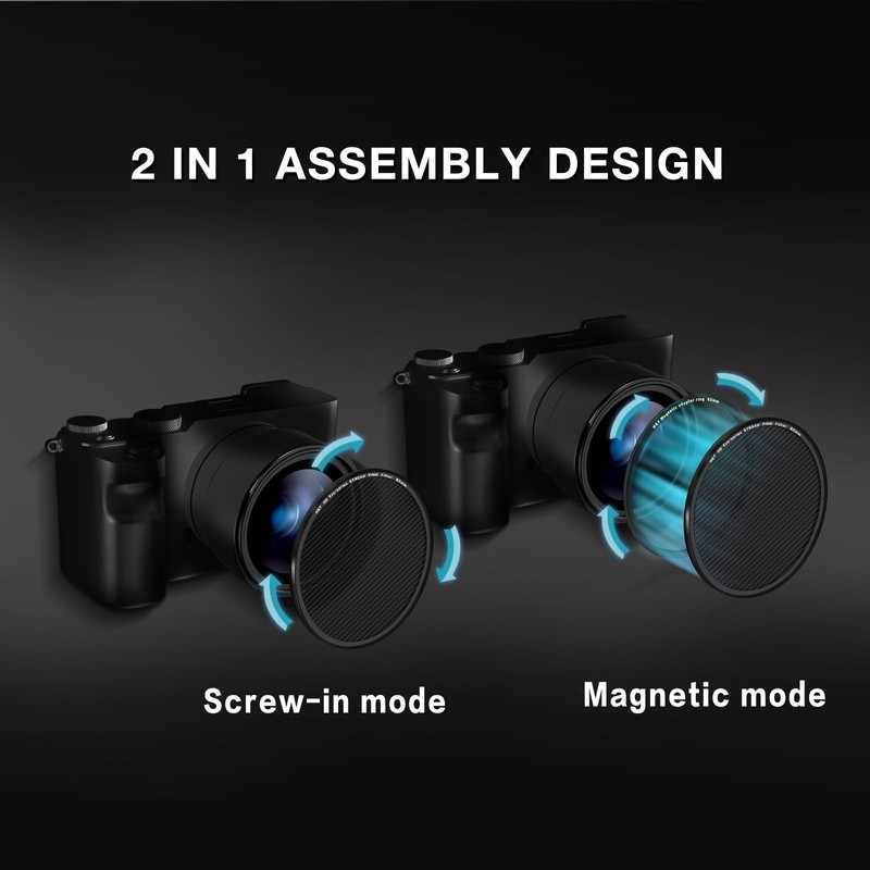 ESP72 H&Y HD Evo-Series Streak-Pink Filter Kit 72mm
