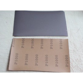 Seachoice sand paper wet dry 1000 grade size 5-1/2x9" 91986 pac of 10 sheets paint gelcoat