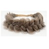 TOECWEGR Diadema trenzada de pelo sintético clásica, trenzada, ancha, trenzada,