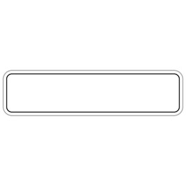 Name Bubbles - Blank Write-On Labels for Organizing, Plain White Labels, Waterproof, Dishwasher-Safe, Reusable Name Tag Stickers for School, Home, Office, Kitchen, Pantry, Containers (Rectangle)