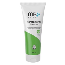 MP Labo Keratoderm Shampoo for Dogs and Cats – Gently Cleanses and Supports Greasy, Flaky or Scaly Skin with Keratolytic and Keratoplastic Action