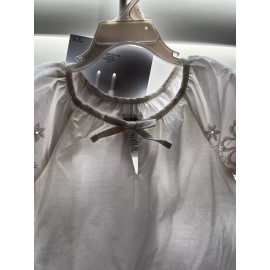 Jason Wu NWT JASON WU KIDS WHITE DRESS HEADBAND SET SZ 3T 4T  5T FLORAL