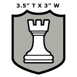 White Castle/Rook Gaming Chess Piece Decorative Car Truck Window Sticker Decal Vinyl Die-Cut Badge Emblem Vacation Souvenir Travel Gear