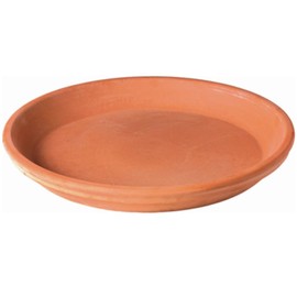 Deroma Terra Cotta 3" Clay Saucer